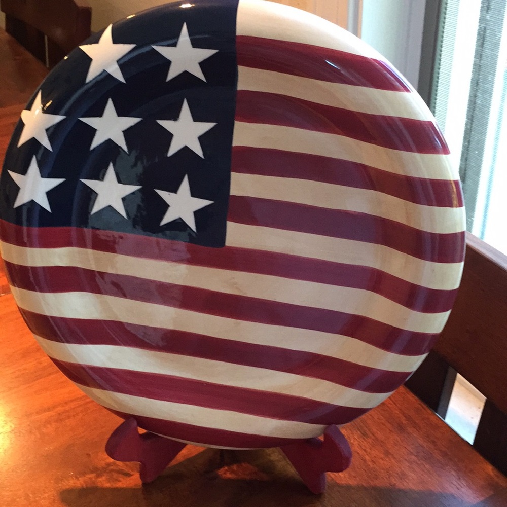 Flag Plate